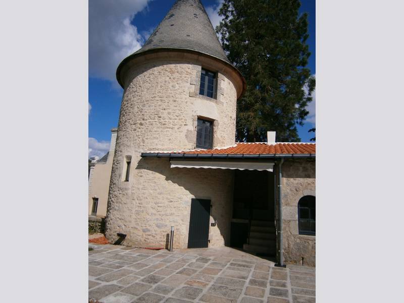 סן-לורן-סור-סבר Hotel Chateau De La Barbiniere מראה חיצוני תמונה