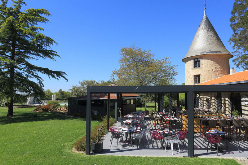 סן-לורן-סור-סבר Hotel Chateau De La Barbiniere מראה חיצוני תמונה