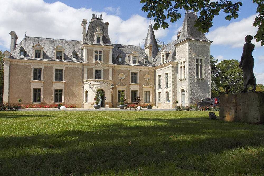 סן-לורן-סור-סבר Hotel Chateau De La Barbiniere מראה חיצוני תמונה
